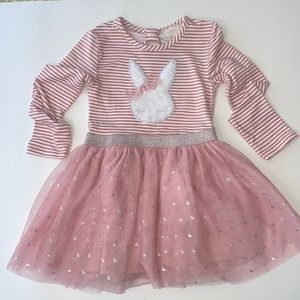 Tulle Long Sleeve Dresss